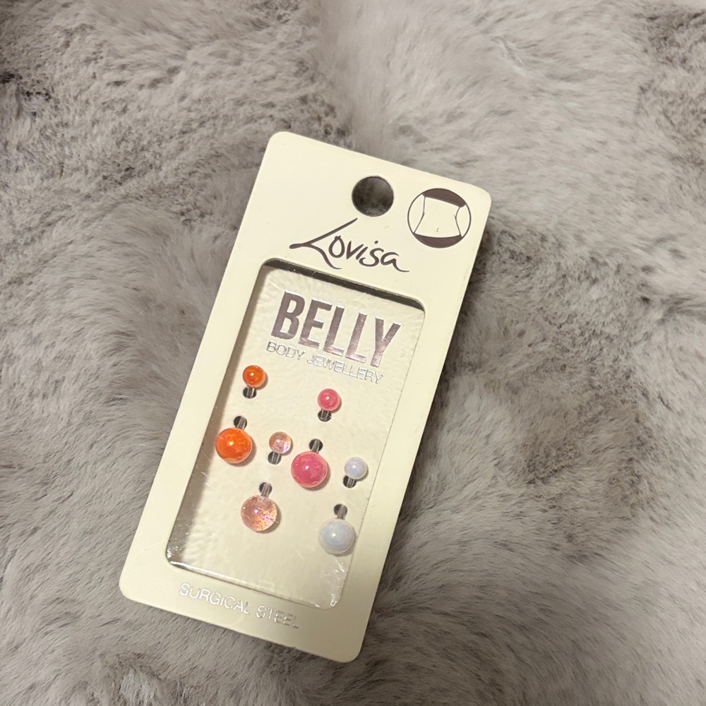 Lovisa Belly Body Jewelry Set - Multicolor